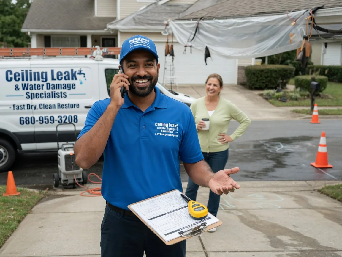 Ceiling Leak Cleanup Yakima, WA FAQs